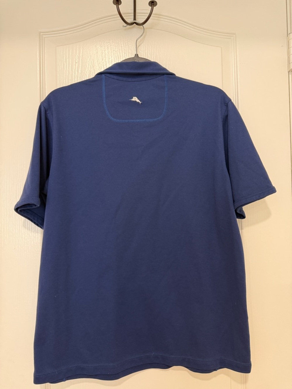 Tommy Bahama Blue Polo Shirt Men’s Medium Short Sleeve Classic Casual - Picture 4 of 4